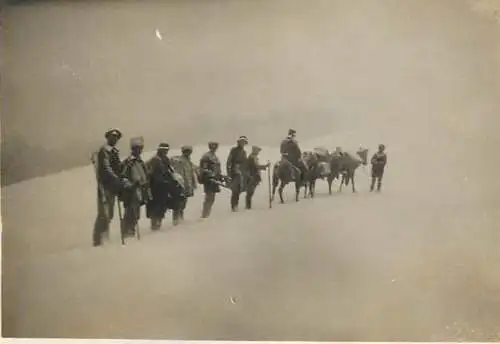 Mountaneering vintage photo