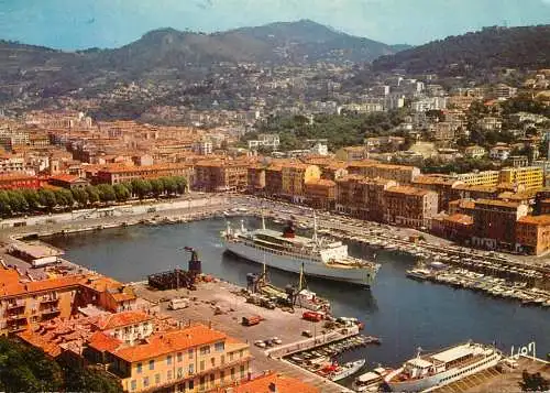 Navigation sailing vessels & boats themed postcard la Cote d'Azur Alpes Maritimes Napoleon pleasure cruise ship