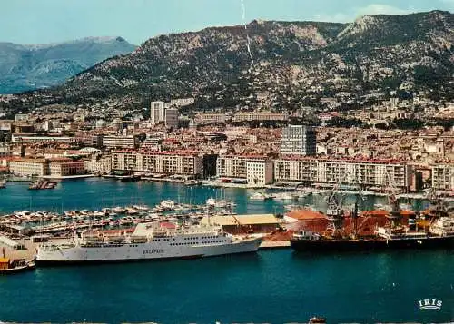 Navigation sailing vessels & boats themed postcard Toulon Var Coe d'Azur