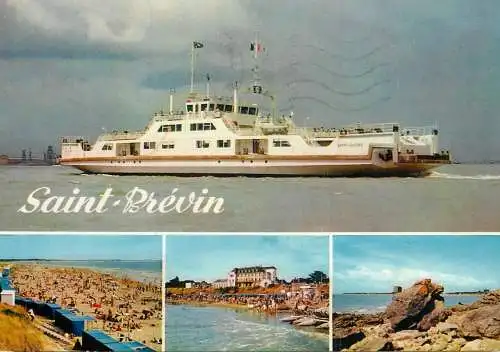 Navigation sailing vessels & boats themed postcard Saint Brevin cruise ship