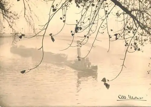 Navigation sailing vessels & boats themed postcard Albert Monier