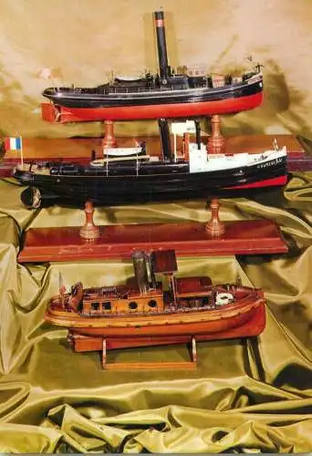 Navigation sailing vessels & boats themed postcard musee de la batellerie de conflans sainte honorine