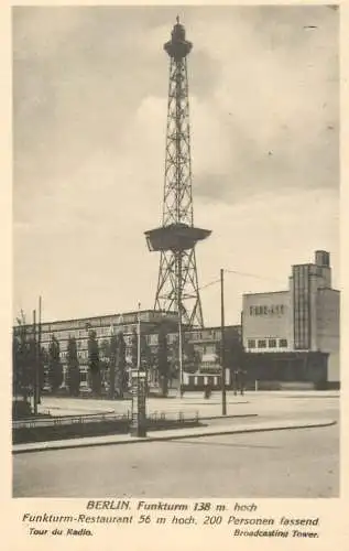 Germany Berlin Funkturm & Restaurant