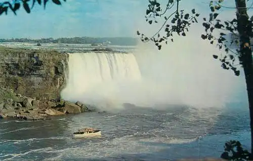 Navigation sailing vessels & boats themed postcard Canada Niagara Falls