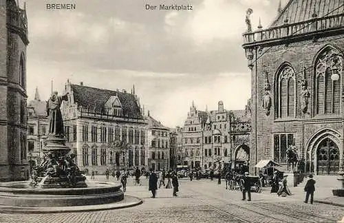 Germany Bremen Der Marktplatz