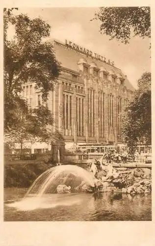 Germany Dusseldorf Leonhard Tietz AG Kaufhaus