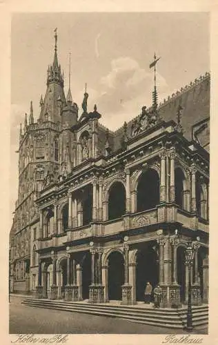 Germany Koln am Rhein Rathaus