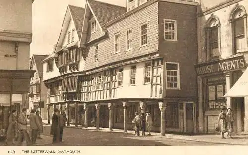 England Dartmouth Butterwalk