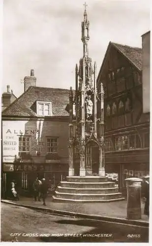 England Winchester City Cross & High Street