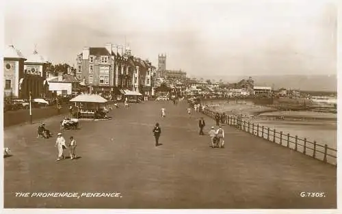 England Penzance promenade