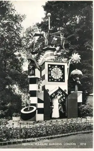 England London Festival Pleasure Gardens "Guiness" Clock