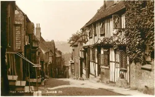 England Rye (Sussex) Mermaid Inn Judges Postcards