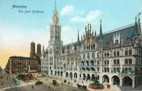 Germany Munchen Das neue Rathaus