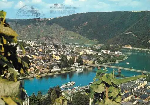 Navigation sailing vessels & boats themed postcard Mosel Weinstadt cruise ship