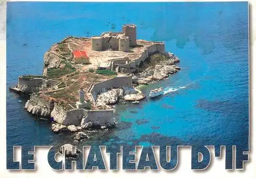 Navigation sailing vessels & boats themed postcard Chateau d' If
