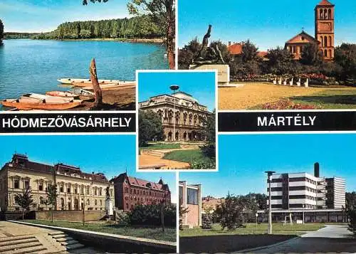 Navigation sailing vessels & boats themed postcard Martely boat