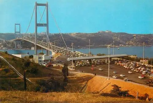Navigation sailing vessels & boats themed postcard Istanbul Bosphore