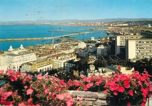 Navigation sailing vessels & boats themed postcard Alger la blanche 1975