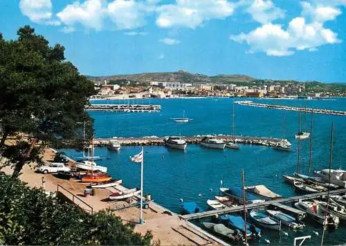 Navigation sailing vessels & boats themed postcard Martigues le port de Plaisance 1965