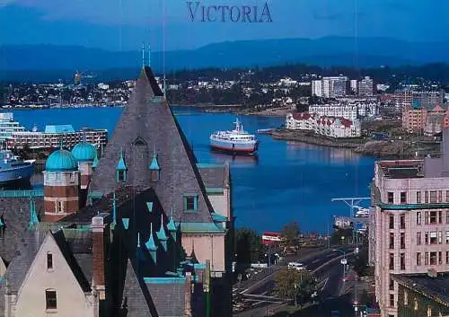 Navigation sailing vessels & boats themed postcard Victoria cruise ship