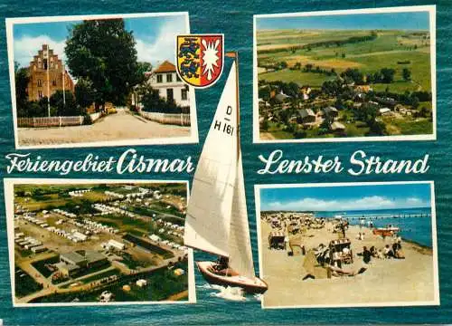 Navigation sailing vessels & boats themed postcard Lenster strand