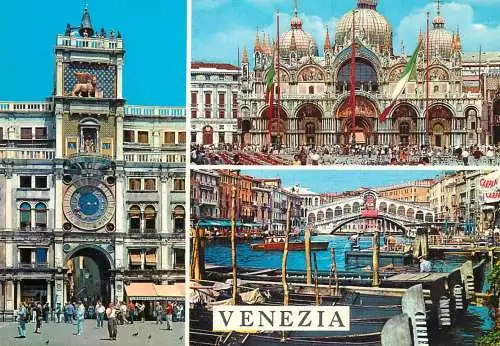 Navigation sailing vessels & boats themed postcard Venice gondola