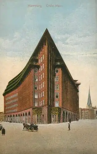Germany Hamburg Chile-Haus