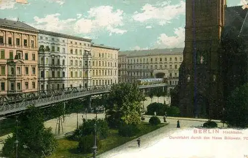 Germany Berlin Hochbahn