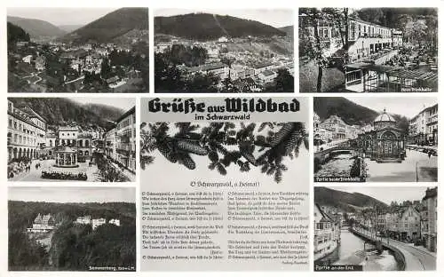 Germany Gruss aus Wilbad im Schwarzwald multi view