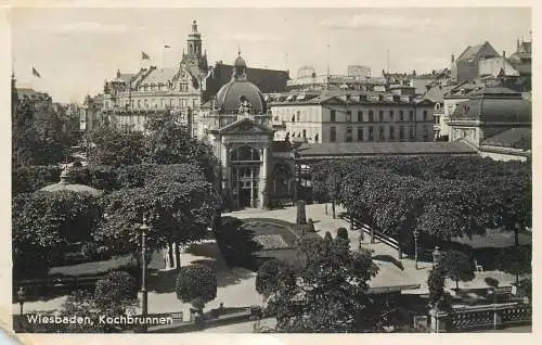 Germany Wiesbaden Kochbrunnen