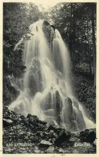 Germany Bad Harzburg Radau Wasserfall