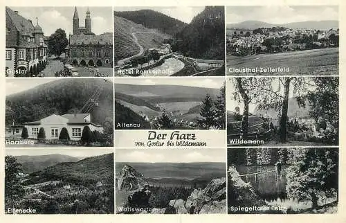 Germany Der Harz vom Goslar bis Wildemann multi view