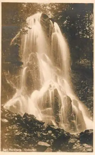 Germany Bad Harzburg Radau Wasserfall