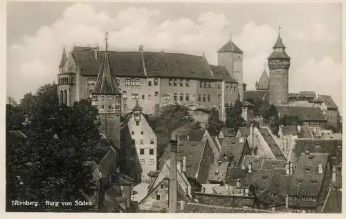 Germany Nurnburg Burg von Suden