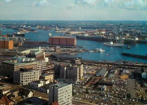 Navigation sailing vessels & boats themed postcard Hamburg Hafen