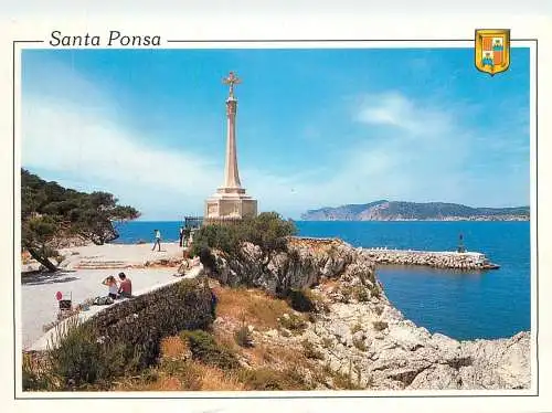 Navigation sailing vessels & boats themed postcard Santa Ponsa