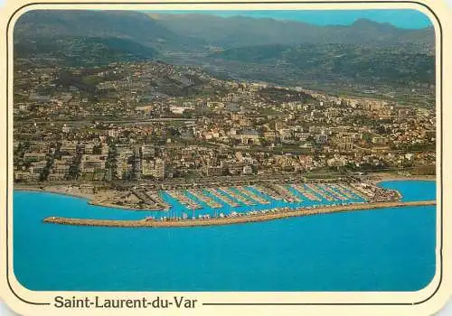 Navigation sailing vessels & boats themed postcard Saint Laurent du Var