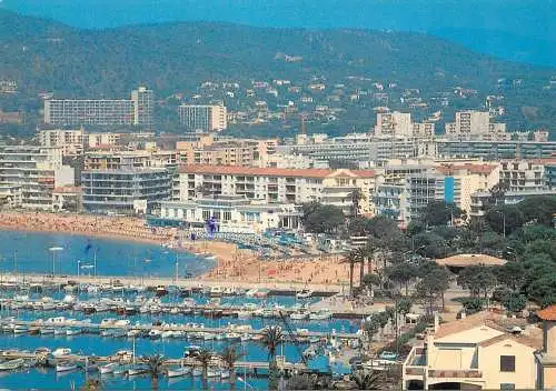Navigation sailing vessels & boats themed postcard Cote d'Azur Ste Maxime