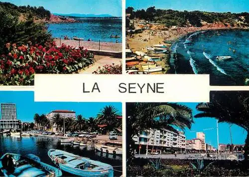 Navigation sailing vessels & boats themed postcard La Seyne