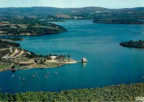 Navigation sailing vessels & boats themed postcard Limousin Peyrat le chateau