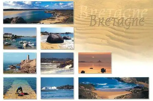 Navigation sailing vessels & boats themed postcard Bretagne harbour