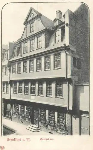 Germany Frankfurt am Main Goethehaus
