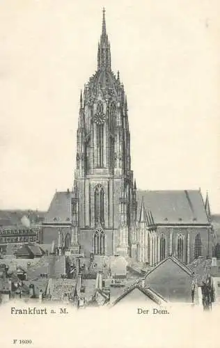 Germany Frankfurt am Main Der Dom