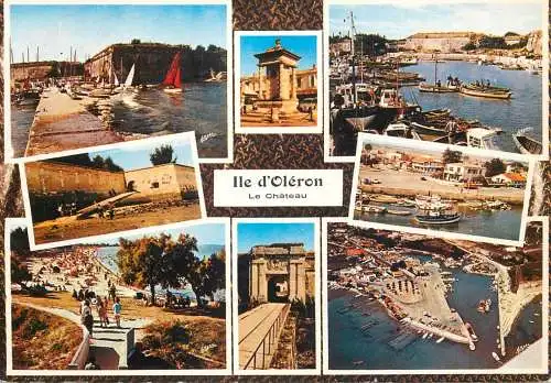 Navigation sailing vessels & boats themed postcard Ile d'Oleron