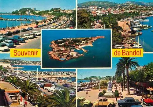 Navigation sailing vessels & boats themed postcard souvenir de Bandol