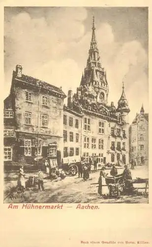 Germany Aachen Am Huhnermarkt