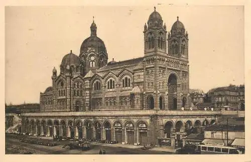 Postcard France Marseilles la cathedrale