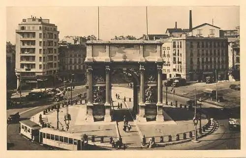 Postcard France Marseilles la Porte d'Aix