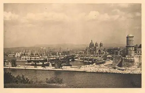 Postcard France Marseilles bassins de la Joliette