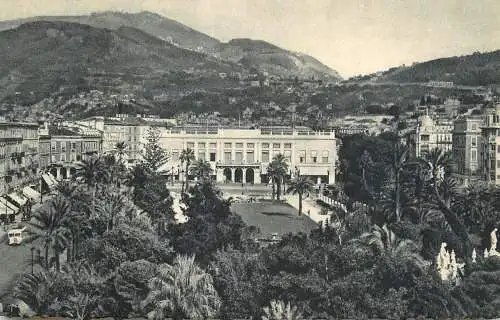 Postcard France Nice les jardins avenue de Verdun
